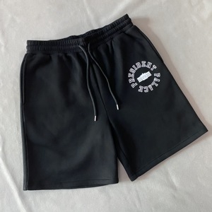 PT1170 Custom Men Shorts 100% Cotton Fleece Baggy Fit Blank Men Jogger Pants Screen Printing Logo Wide Leg Cargo <strong>Sweatshorts</strong> Men - Product Image 2