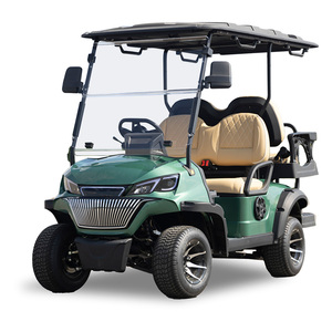 Bán Buôn Xu Hướng Mới 4-Bánh Xe Tham Quan Xe Buýt Lsv Golf Cart Bak Pin 4 Người AC Động Cơ Mini Golf Cart Điện - Product Image 1