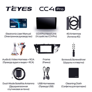 Teyes CC4 Pro Cho Toyota Corolla 11 2012 2016 Carplay Android Tự Động 2DIN Autoradio Xe Chơi Đài Phát Thanh Đa Phương Tiện Stereo - Product Image 6