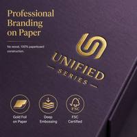 Caja de Cartón Rígido Ecológica con Logotipo Impreso, Caja de Regalo para Velas Aromáticas, Joyería, Marcos de Fotos, para Pequeñas Empresas