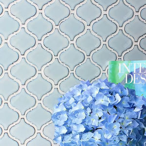 Lanterne Arabesque Marbre Naturel Blanc Poli Jet d'Eau Arabesque Lanterne en Pierre de <span class=keywords><strong>Marrakech</strong></span> Carreaux de Mosaïque - Product Image 4