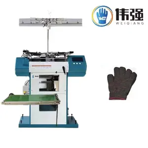 Çok tipi eldiven üreticisi çalışma emek eldiven için WEIQIANG örgü makinesi