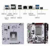Motherboard X99M-G D3 ARGB Intel Xeon E5 I7 DDR3 64GB Maks USB 3.0 SATA 3.0 M.2 Kanal Ganda Server Gaming Baru