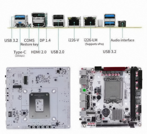 เมนบอร์ด X99M-G D3 ARGB รองรับ Intel <span class=keywords><strong>Xeon</strong></span> E5 I7 DDR3 สูงสุด 64GB USB 3.0 SATA 3.0 M.2 ช่องสัญญาณคู่ ใหม่ สำหรับเล่นเกมและเซิร์ฟเวอร์ - Product Image 3