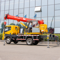 Mini grue montée sur camion 5 tonnes BOB-LIFT BLSQ5 Grue hydraulique pour camion Logistique d'entrepôt Levage de marchandises