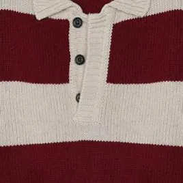 Suéter de cuello alto a rayas unisex Polo de punto de moda de alta calidad para hombres para la temporada de otoño