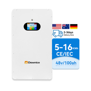 Power Wall Lifepo4 Batería 48V 10KWH 51,2 V 200ah Montado en la pared Ion de litio Energía solar para el hogar Protección IP55 - Product Image 1