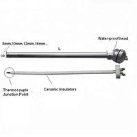 Duchin WRKO2-0032A 29 Tahun Produsen Industri Tipe K Perakitan Termokopel Tahan Air Thermowell Asal Chongqing Garansi 1 Tahun