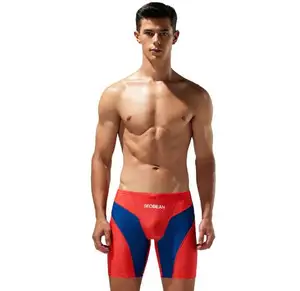 Großhandel schnell trocknen Training Badeanzug Badehose atmungsaktiv Schwimmen Strand Herren Shorts Sommer Bade bekleidung Männer Badeanzug Junge Badehose