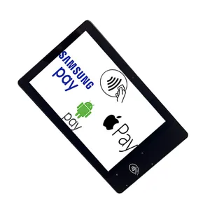 Oem 10.1 Inch Touchscreen Android Front Nfc Tablet Pos Dual Sim Kaarten Android Rfid Tablet Met Vingerafdrukscanner H101