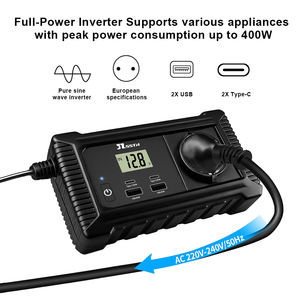 Convertisseur de <span class=keywords><strong>courant</strong></span> pour voiture 200W, onde sinusoïdale pure, 12V vers <span class=keywords><strong>220V</strong></span>, DC vers AC, vente en gros d'usine, personnalisé - Product Image 1