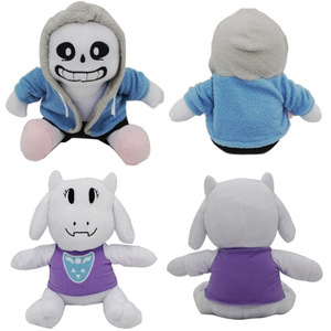 Nuova leggenda <span class=keywords><strong>Undertale</strong></span> senza giocattoli di peluche Action Figure coniglio cane polpo peluche giocattoli di peluche fiore del sole viola ragazza bambola scheletro - Product Image 2