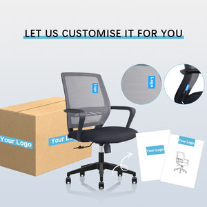 Modern Design <strong>Cheap</strong> Price Sale Comfortable Black Mesh Swivel Office Staff Work Computer Desk <strong>Comfy</strong> Net Guest Office <strong>Chair</strong> - Product Image 5