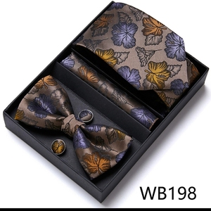 PLT012 vente en gros ensemble de cravates pour hommes coffret cadeau 6 pièces affaires vêtements de cérémonie mariage cravate fabricant personnalisé cravate 94 couleurs - Product Image 6