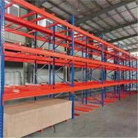 Système de rayonnage sélectif pour entrepôt, rayonnage en acier robuste réglable pour utilisation logistique industrielle