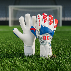 Dernière conception de gants de gardien de but de football professionnel 4mm Latex épaissi équipement d'entraînement gants de gardien de but - Product Image 4