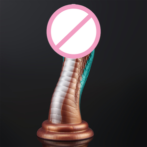 Dildo Anal Impermeable de Silicona Líquida con Forma de <span class=keywords><strong>Cobra</strong></span> para Mujeres, Juguete Sexual para Adultos, <span class=keywords><strong>Masturbador</strong></span> - Product Image 5