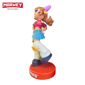 Intérieur Extérieur Mignon Animatronique Anime Niu Mengmeng Sculpture Moules Statues Disponibles Placé à l'Entrée de <span class=keywords><strong>la</strong></span> Salle de Jeu - Product Image 2