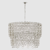 Lustre en verre entièrement en cuivre, style postmoderne, éclairage 100-265V pour salon, salle à manger, escaliers, salles de bain