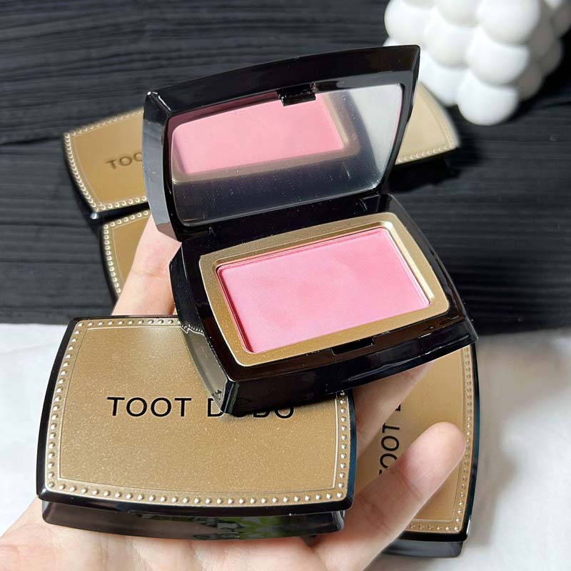 Новинка, мягкая пряжа, волшебные Румяна для лица с зеркальным румяном, розовые, мягкие, легкие, долговечные, естественный цвет, держащие одноцветные румяна