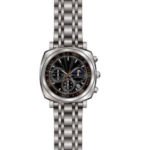 Montres de créateur personnalisées pour hommes, montre haut de gamme en acier, montre multifonctionnelle pour hommes, étanche, chronographe lumineux - Product Image 6