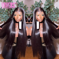Perruque 100% cheveux naturels vietnamiens bruts 13x4, lisses comme des baguettes, avec dentelle frontale sans colle, cuticules alignées, qualité Remy, directement de l'usine