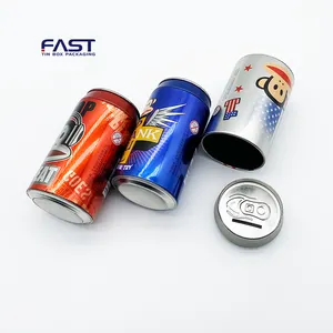 Brand Surrounding Drink Can Soda Can Customizable