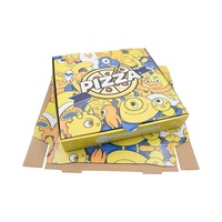 Boîtes à pizza en carton rigide jetables de 8/10/12/16 pouces, écologiques, design personnalisé, pelliculage mat, résistantes à la graisse