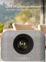 Mini-projecteur vidéo intelligent Android pour Love 1 U4, mise au point automatique, 1080P, 300 lumens ANSI, LCD LED, portable, WiFi, home cinéma