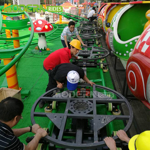 Manèges de parc d'attractions pour enfants et familles : Mini-crabe, Montagnes russes à double anneau, Mini-montagnes russes à vendre - Product Image 6