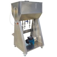 Machine de remplissage par gravité à 4 têtes pour bouteilles en verre – Vinaigre, alcool, vin rouge, brandy, vodka, tequila, whisky, liqueurs