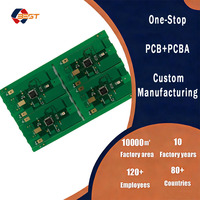 Base con Control de Alimentación Integrado, Ensamblaje de Circuitos PCBA, Fabricación y Diseño de PCBA, Superficie HASL/ENIG