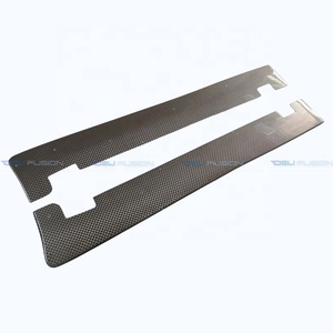 Extensiones de Alerón Lateral de Fibra de Carbono Estilo VRS para Mitsubishi Lancer Evolution 7 8 9 CT9A 2001-2007 - Product Image 4