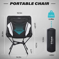 Nouvelles chaises de Camping portables avec poches latérales chaises pliantes à hauteur réglable pour la randonnée pédestre plage Camping