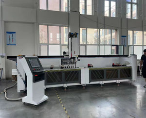 Strumenti di fresatura liberi forniscono profilo in alluminio 3 + 1 asse fresatrice di perforazione CNC in alluminio 4 assi centro di lavorazione cnc - Product Image 2