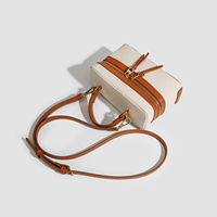Échantillon Gratuit – Sac à Main Bandoulière de Luxe en Cuir PU pour Femme avec Logo Personnalisé, Petit Sac Cosmétique Tendance pour Dames