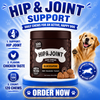Complément Multifonctionnel Pevet pour Chiens – Suppléments Nutritionnels pour Animaux, Soutien Articulaire, Vitamines pour Chiens, Produits à Marque Blanche