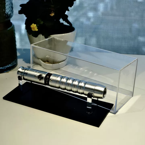 Best Selling Clear Dustproof Display Case Acrylic Lightsaber Display Box for <strong>Stars</strong> <strong>Wars</strong> Lightsaber Collection - Product Image 1