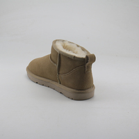 Bottes de neige personnalisées mignonnes mi-mollet, thermiques, confortables, chaudes et antidérapantes pour l'hiver et l'automne