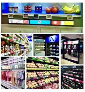 23/37 İnç Tam Renkli IPS LCD Reklam Ekranı LED Arka Aydınlatmalı Yüksek Parlaklıklı Özel Şerit Ekran İç Mekan Dijital Tabela için - Product Image 6