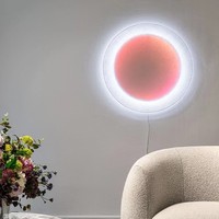 Lampe murale LED moderne en fer forgé pour salon, chambre, couloir, allée – Décoration artistique