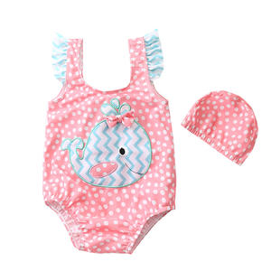 ملابس سباحة لطيفة عالية الجودة بالجملة، ملابس سباحة مخصصة رخيصة للفتيات الصغيرات، ملابس سباحة للأطفال - Product Image 3