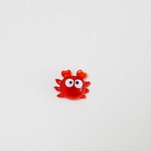 Figurine animale en verre au chalumeau Miniature pour la décoration de la maison <span class=keywords><strong>Crazy</strong></span> Eyes Sea Animal Starfish Crab - Product Image 3