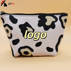 Eco Friendly Neoprene <strong>Cosmetic</strong> Case Makeup <strong>Bag</strong> with Compartments Travel Essential - Product Image 5