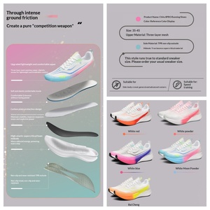 <span class=keywords><strong>Scarpe</strong></span> da Corsa Leggere Unisex per Genitore-Figlio, per Maratona Autunnale, Sportive, da Studente, per Competizioni di Atletica, con Tomaia in Mesh e Suola in EVA - Product Image 6