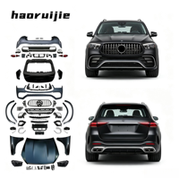 Kit de conversion style AMG63 pour Mercedes Benz ML W166 (2012-2019) - Pare-chocs, calandre, diffuseur, hayon et échappement - Modèle GLE W167 24+