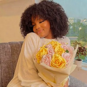 Parrucca Afro Riccia con Frangia all'Ingrosso, Alta Densità, Senza Pizzo, Capelli Umani Vergini, Taglio <span class=keywords><strong>Bob</strong></span> Corto, Colore Naturale - Product Image 5