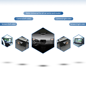 Hệ thống camera quan sát bên hông xe kỹ thuật số màn hình kép 5.7 inch HD 1080P, camera chiếu hậu bên trong xe, camera điểm mù - Product Image 3