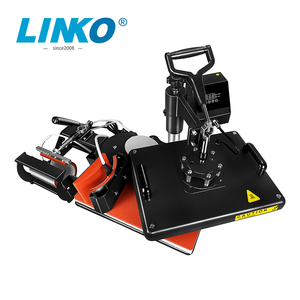 Trung Quốc bán buôn thị trường chuyển giao <span class=keywords><strong>in</strong></span> ấn 8 trong <span class=keywords><strong>1</strong></span> T-shirt/Mug/Combo Double Sided Máy ép nhiệt cho máy ép nhiệt - Product Image 3