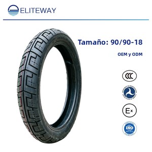 Pneu pour motos 90/80-18, conduite confortable pour motos de 150-250 cc, utilisation sur routes pavées - Product Image 1